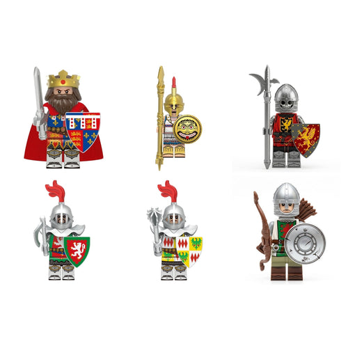 Armored King & Knights Collection - Brick BrosKnights