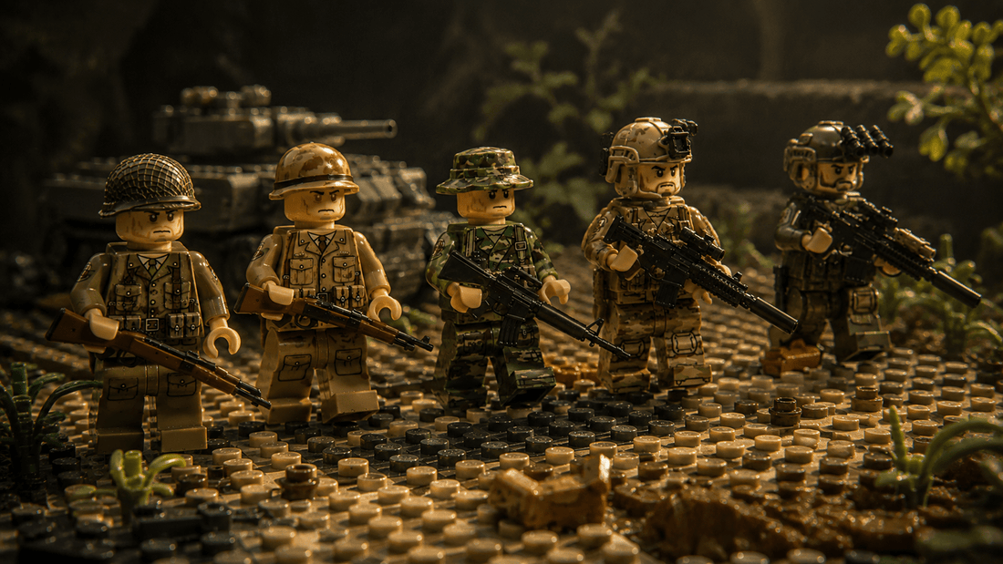 Why the Big Brands' 'Military' Sets Keep Ending the War in 1942 - Brick Bros