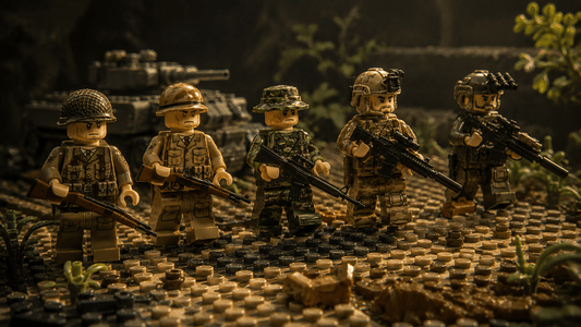 Why the Big Brands' 'Military' Sets Keep Ending the War in 1942 - Brick Bros