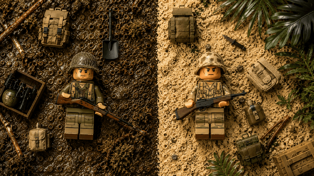 The M1 Garand Wasn't Issued in the Pacific. Does Your Build Know That? - Brick Bros