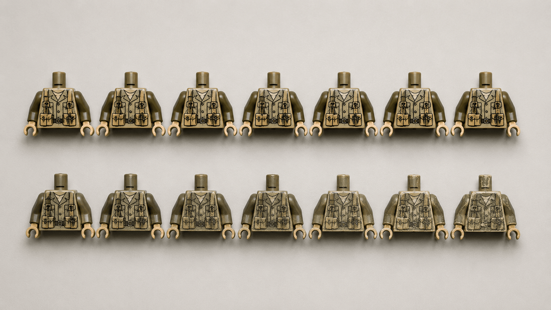 Direct Pad-Printing vs. Waterslide Transfers on Major Brick Compatible Minifigures: We Tested Both for Three Years - Brick Bros