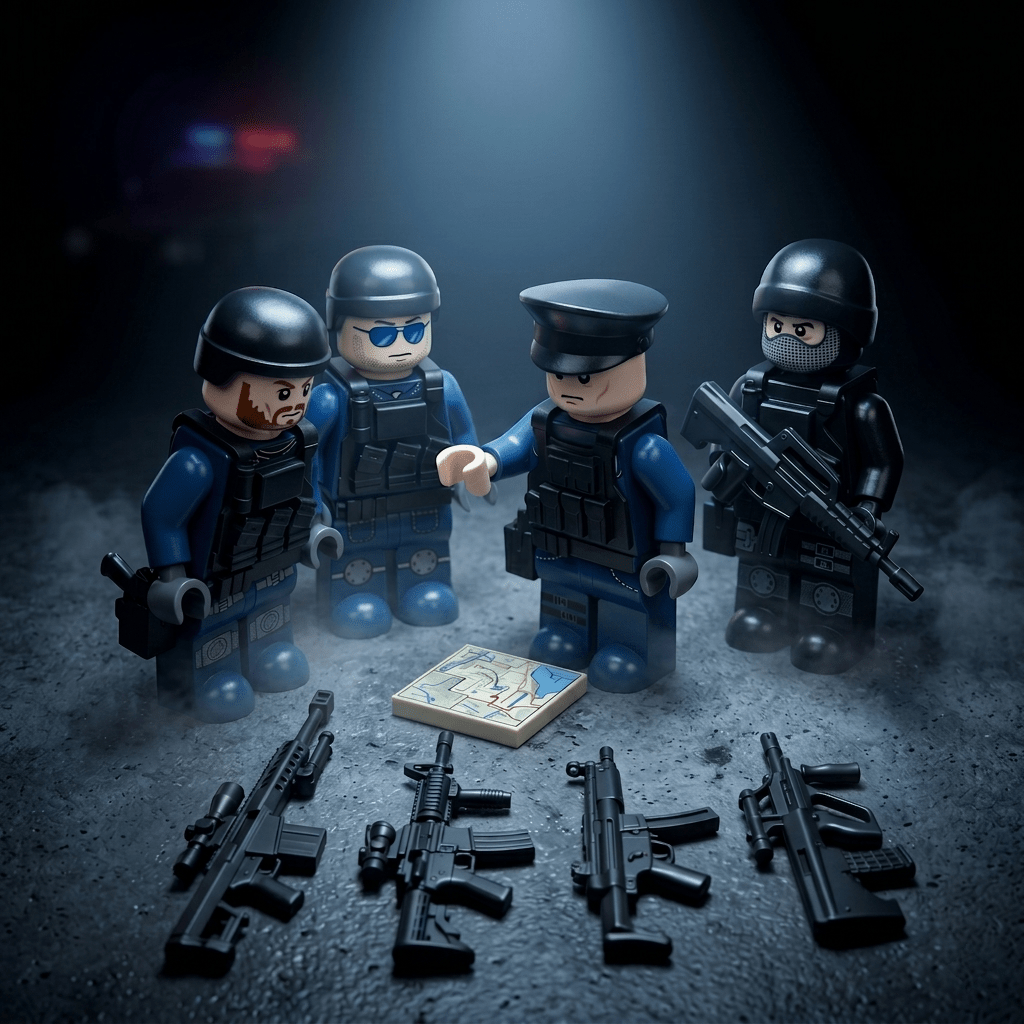 SWAT & Police Minifigures: Build the Ultimate Tactical Scene - Brick Bros