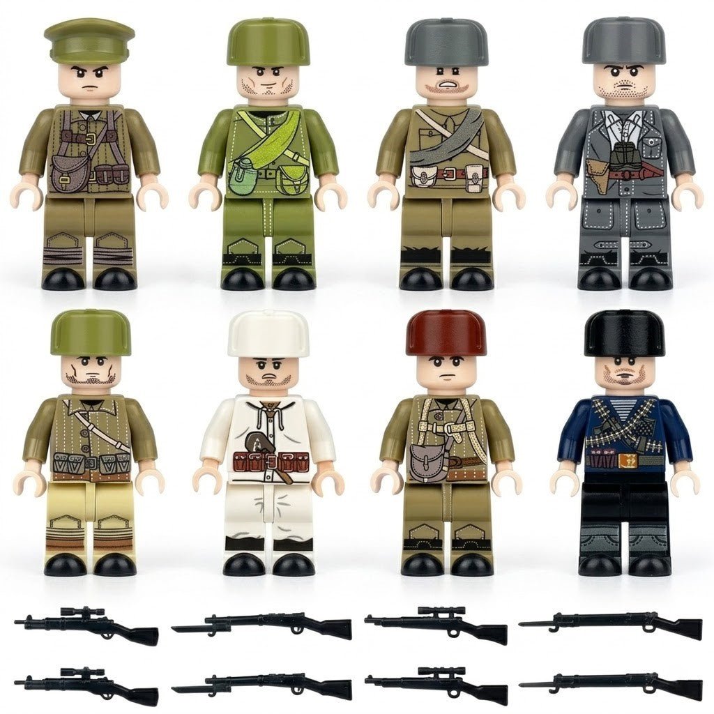 How to Weather Minifigures for a Battle-Worn Look - Brick Bros