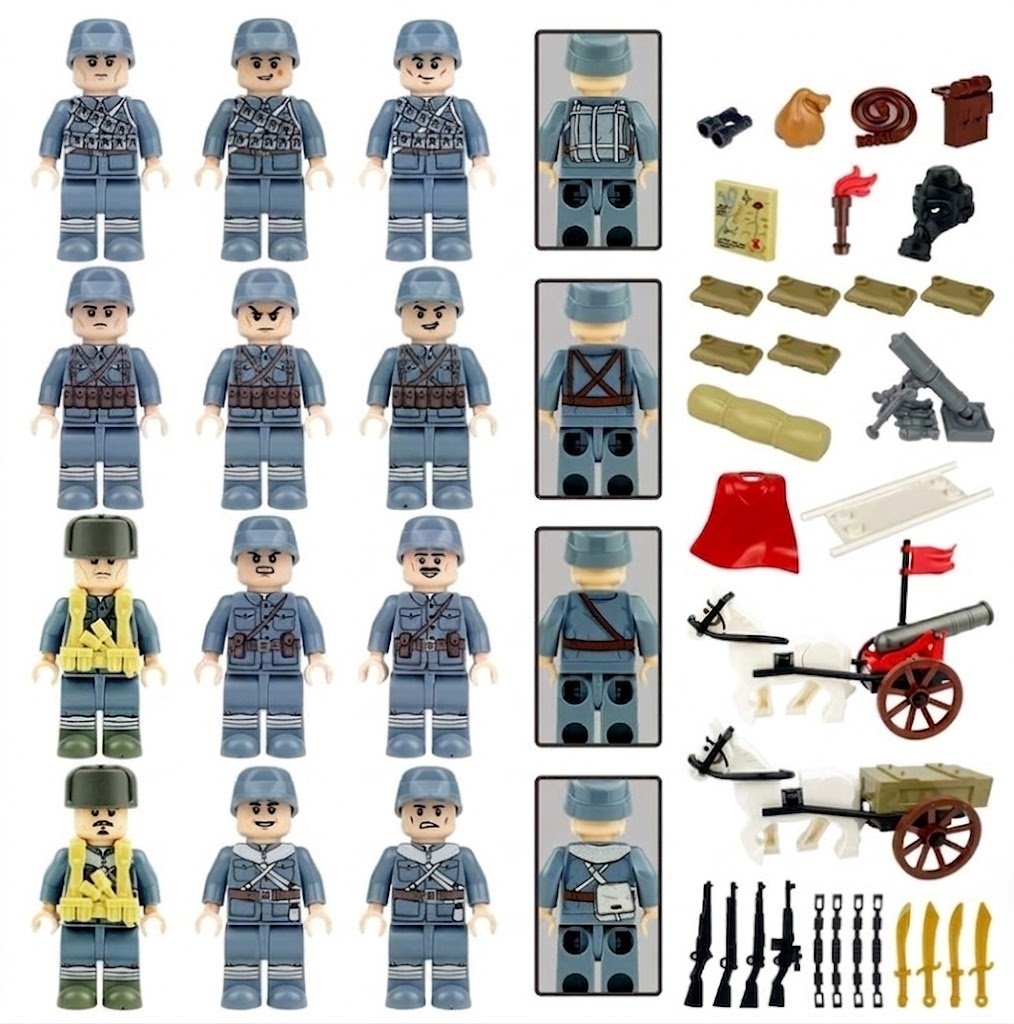 How to Customize Your Minifigures with Weapons, Gear, and Props - Brick Bros