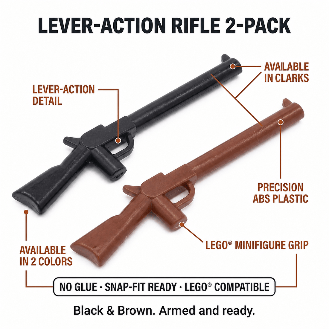 Major Brick Compatible Knives, Melee & Special Weapons Guide - Brick Bros