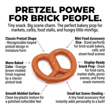 Orange-Brown Mini Pretzel Accessory Minifigure
