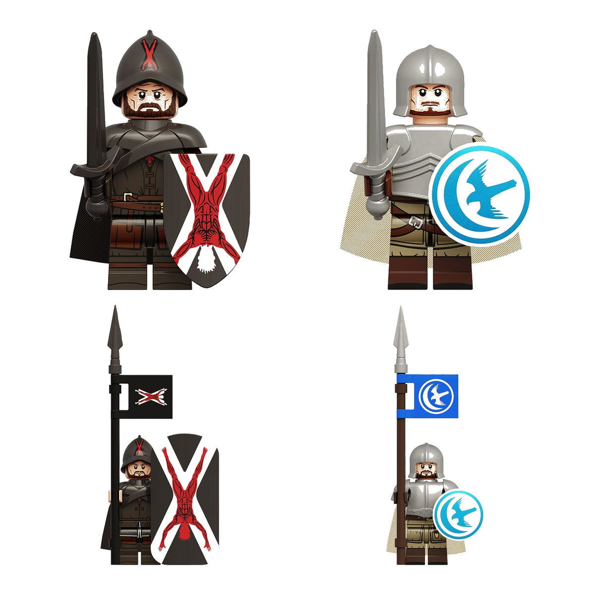 Ravenmark Rivals – Mountain Guard Minifigures group