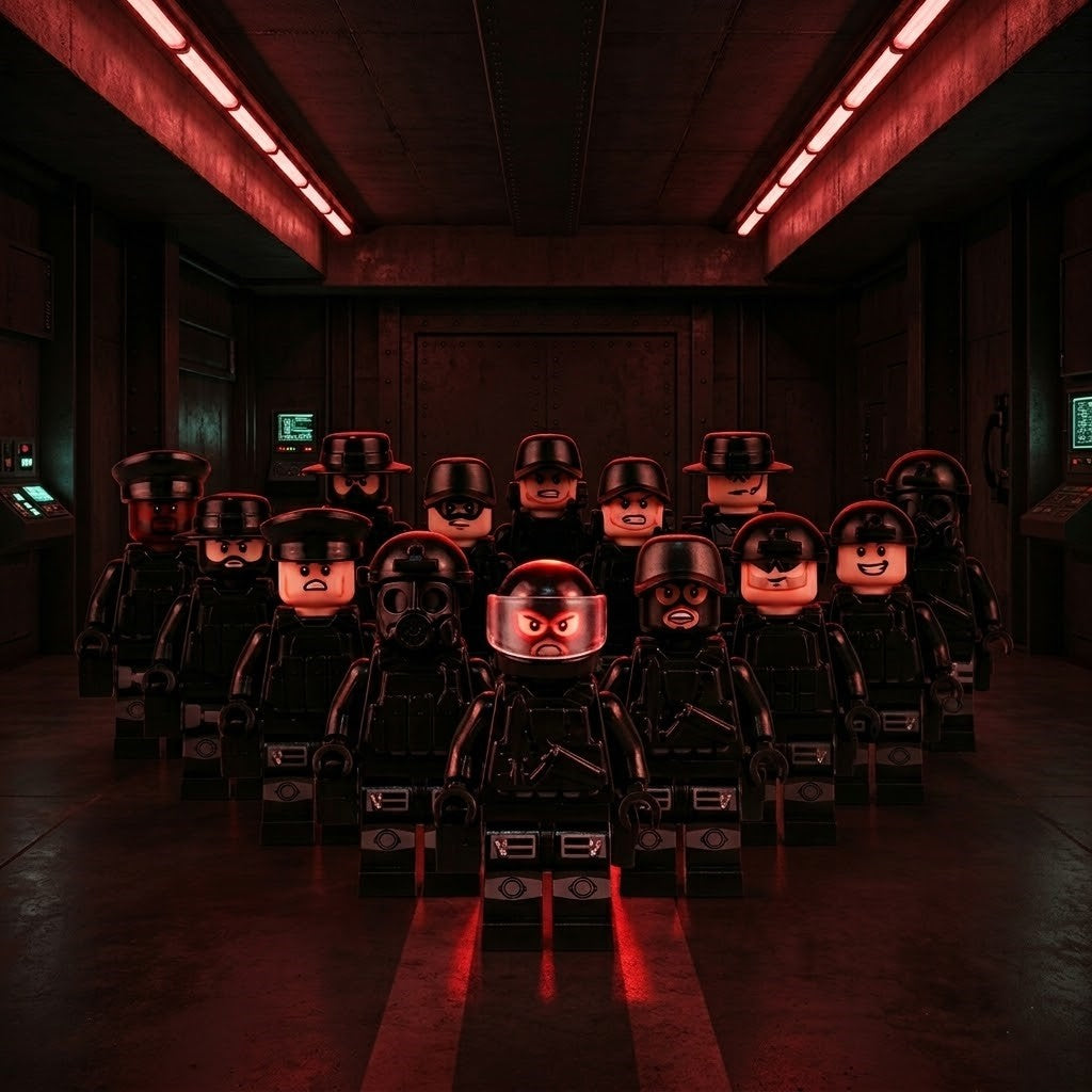 All-Black EOD Anti-Terror Squad 12-Pack