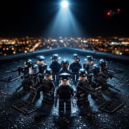 All-Black EOD Anti-Terror Squad 12-Pack