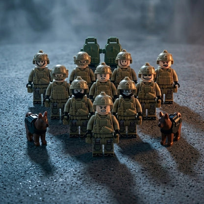 Desert Special Forces 12-Figure Mega Set