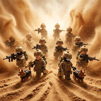 Desert Special Forces 12-Figure Mega Set