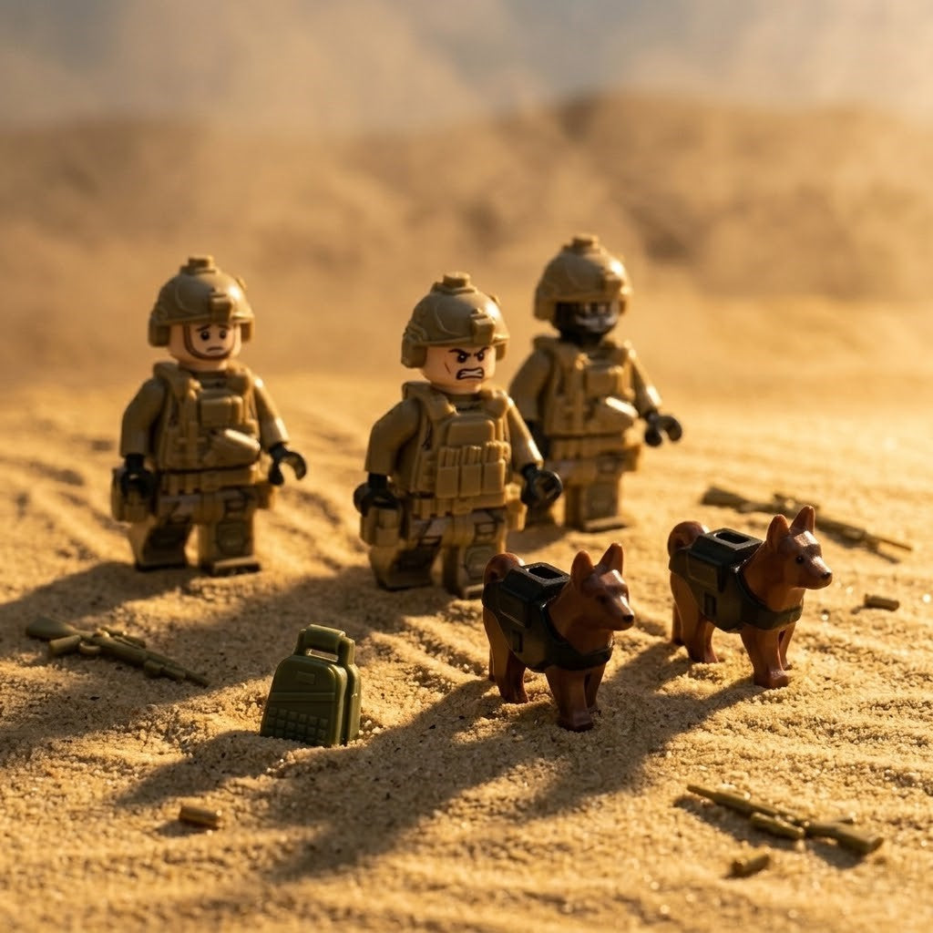 Desert Special Forces 12-Figure Mega Set