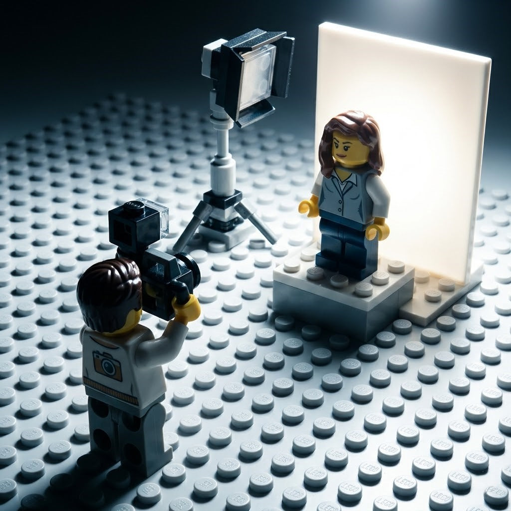 BrickBros DSLR Camera Minifigure Accessory