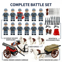 Chinese Republican Army Minifigures Set — 12 Soldiers