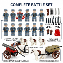 Chinese Republican Army Minifigures Set — 12 Soldiers