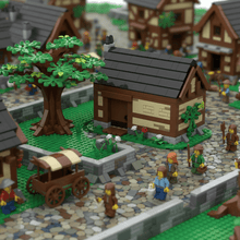 Half-Timbered Cottage with Chimney - Brick BrosMOC
