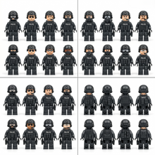 Police Minifigures Set — 12 Soldiers