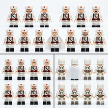WW2 Soviet Winter Minifigures Set — 12 Soldiers