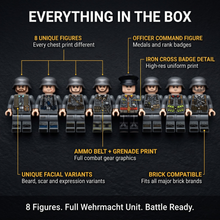 WW2 German Wehrmacht Set — 8 Soldiers