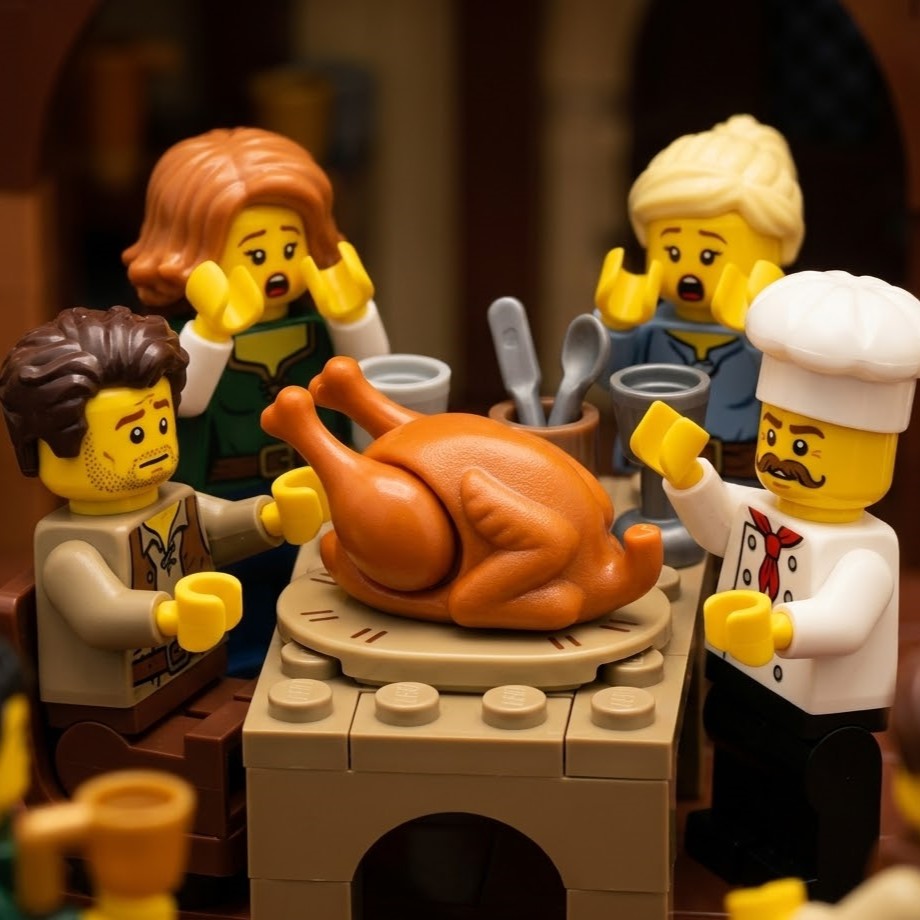 Mini Roast Bird Accessory Minifigure
