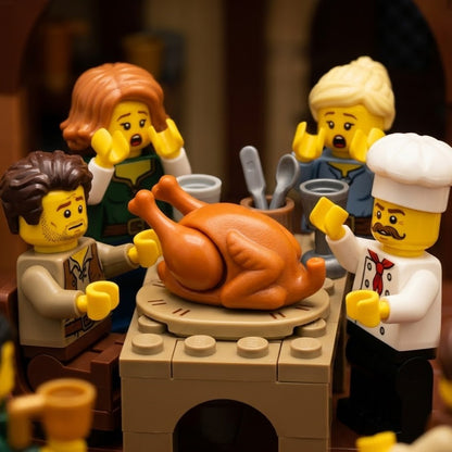 Mini Roast Bird Accessory Minifigure