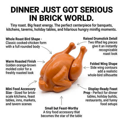Mini Roast Bird Accessory Minifigure