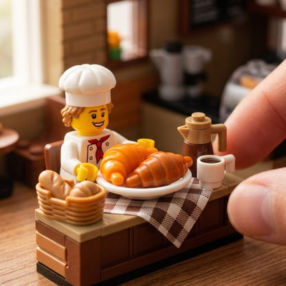 Mini Croissant Accessory Minifigure
