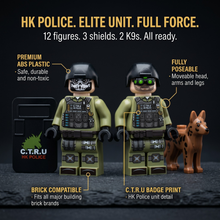 C.T.R.U HK Police Elite Unit — 12 Figures
