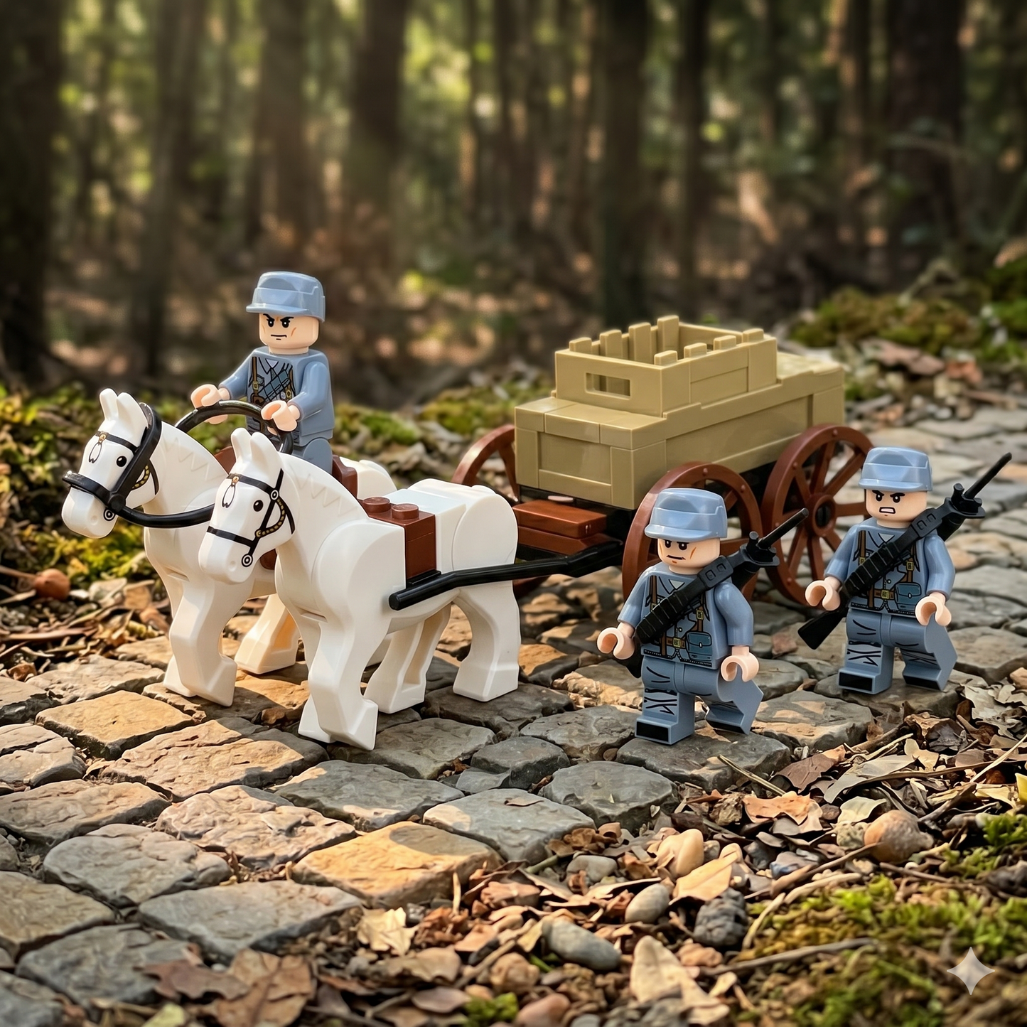 Chinese Republican Army Minifigures Set — 12 Soldiers
