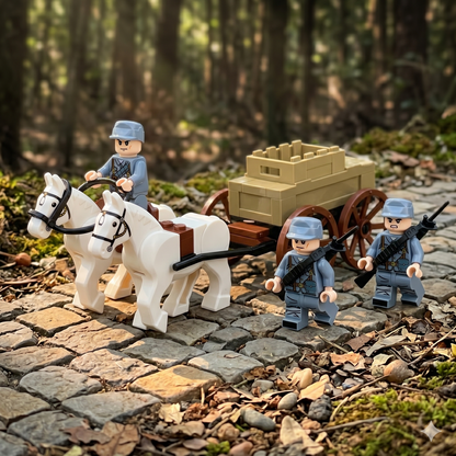 Chinese Republican Army Minifigures Set — 12 Soldiers