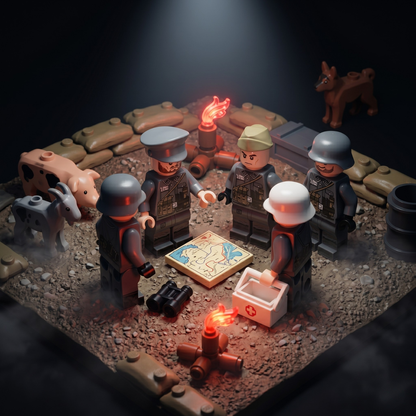 WWII German Minifigures Mega Set — 12 Figures