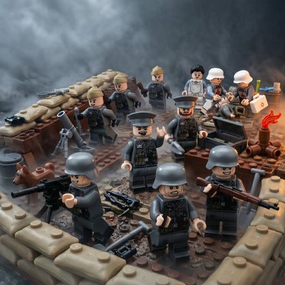 WWII German Minifigures Mega Set — 12 Figures