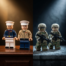 US Marines Minifigures Set — 4 Combat Figures