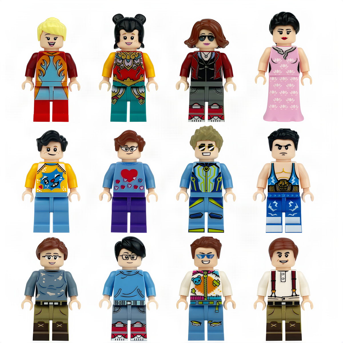 Modern People 12 Figure Everyday Life Set
