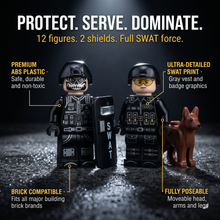 SWAT Police Minifigures Mega Set — 12 Figures