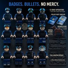 SWAT Police Squad 12-Figure Mega Set