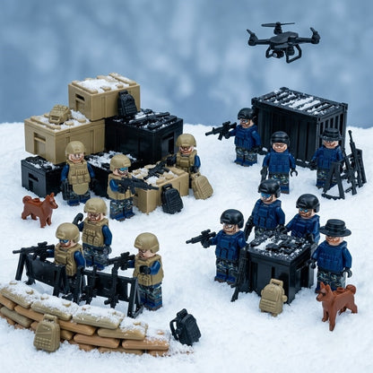 Modern Special Forces Collectible Minifigure Collection