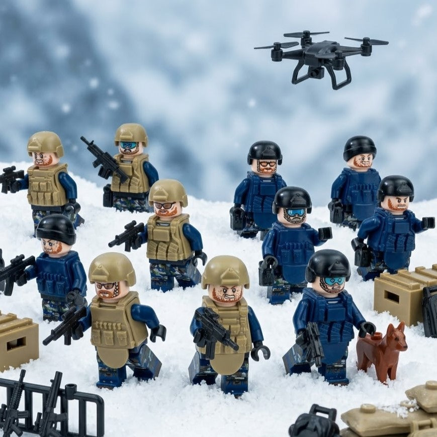 Modern Special Forces Collectible Minifigure Collection