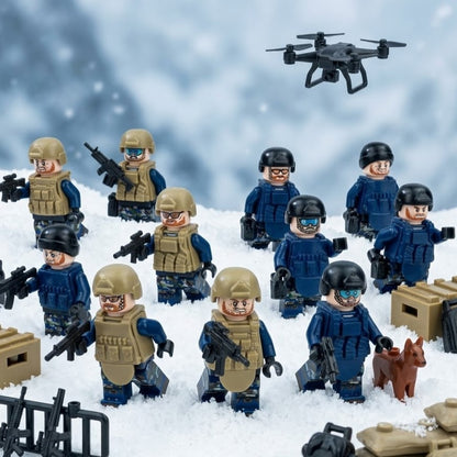 Modern Special Forces Collectible Minifigure Collection