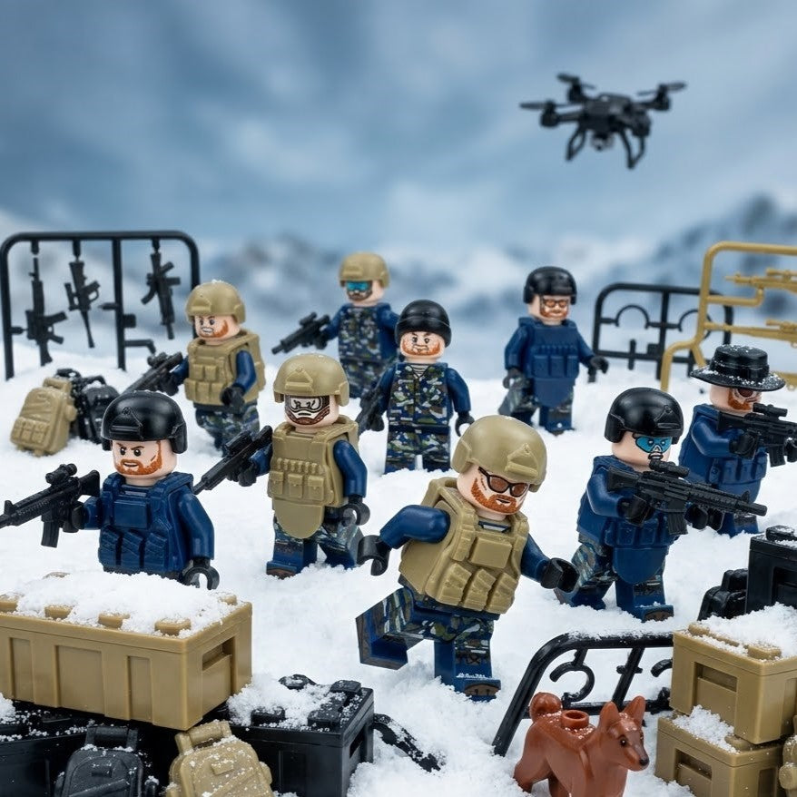 Modern Special Forces Collectible Minifigure Collection