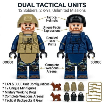 Modern Special Forces Collectible Minifigure Collection