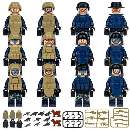 Modern Special Forces Collectible Minifigure Collection