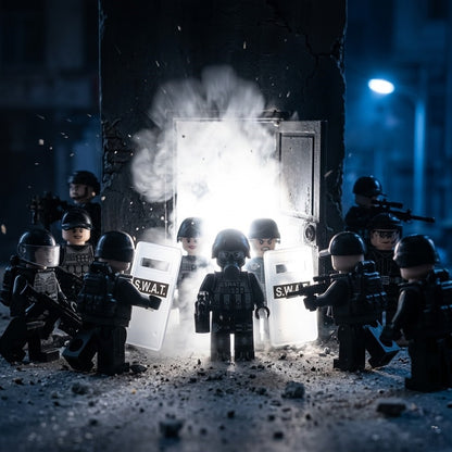 Black Panther SWAT 12-Figure Set