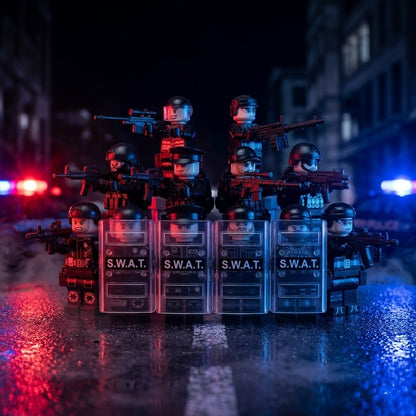 Black Panther SWAT 12-Figure Set