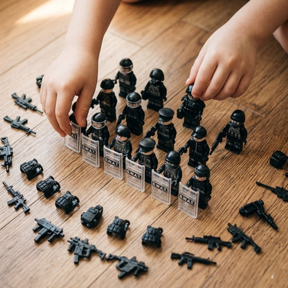 Black Panther SWAT 12-Figure Set