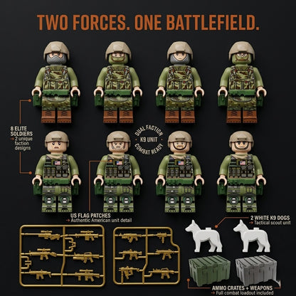 US Special Forces + Russian Operators 8-Pack