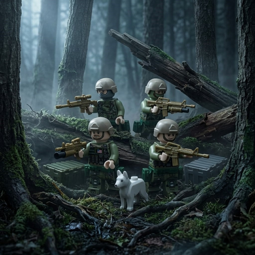 US Special Forces + Russian Operators 8-Pack