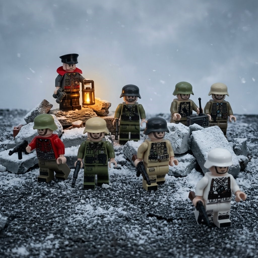 WWII German Army Minifigures 8-Pack