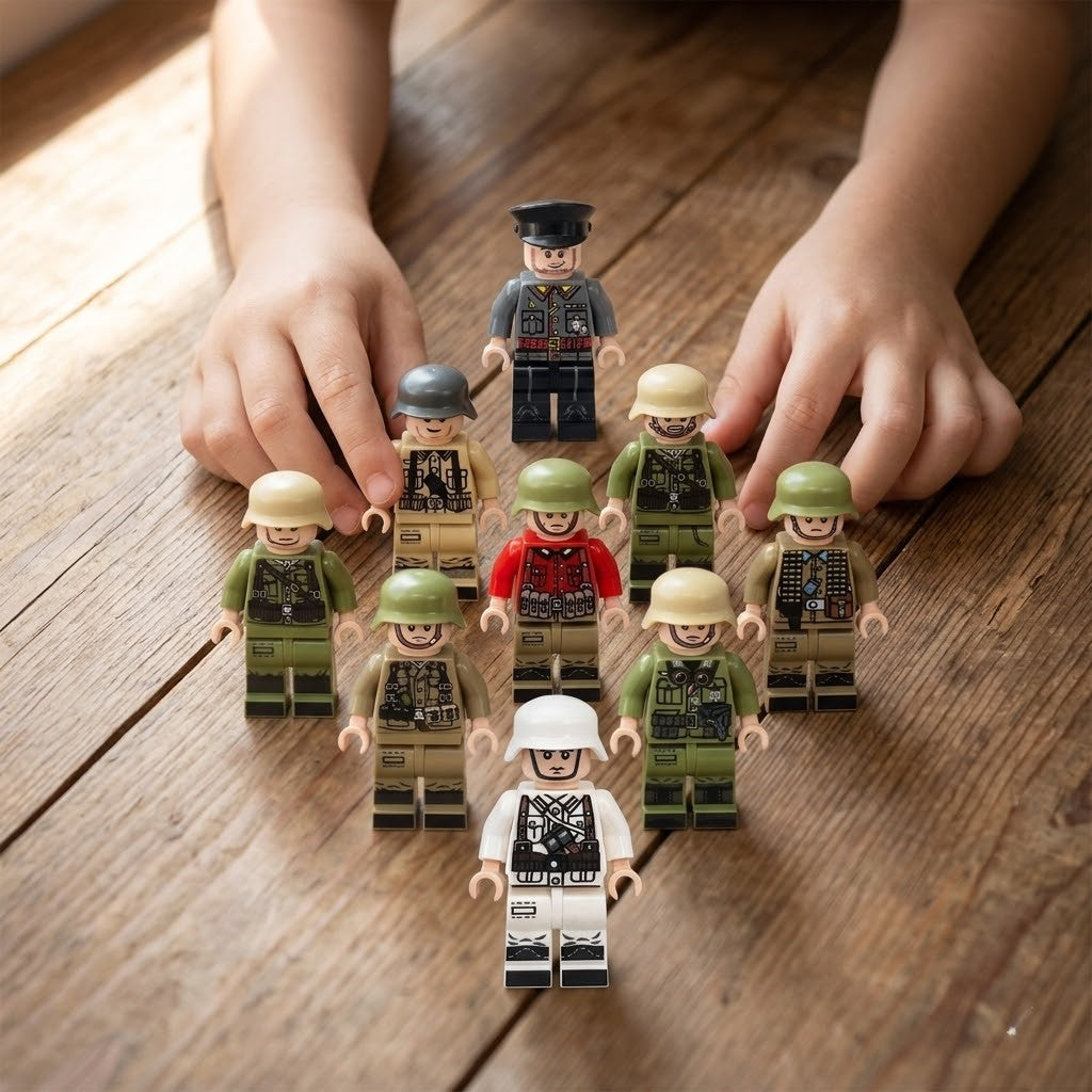 WWII German Army Minifigures 8-Pack
