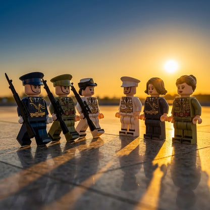Military Honor Guard 6-Figure Set